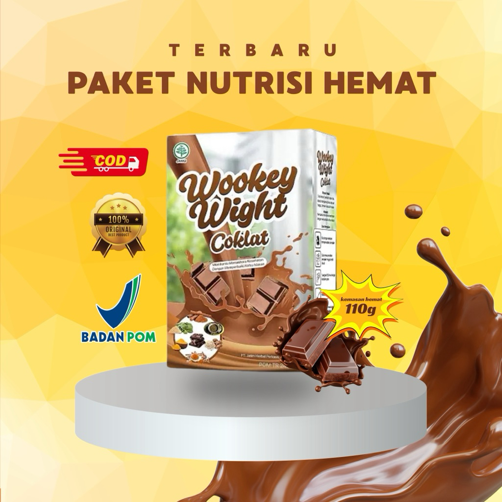 

[PAKET 1 NUTRISI HEMAT ] - Wight Milk Susu Penggemuk Badan Rasa Coklat