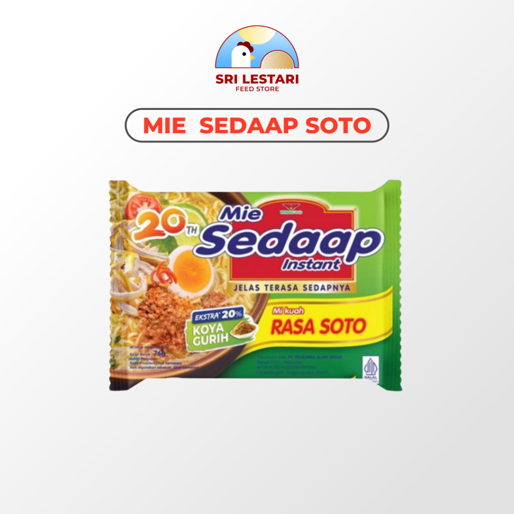 

Sedaap Mie Instant Rasa Soto Enak Murah
