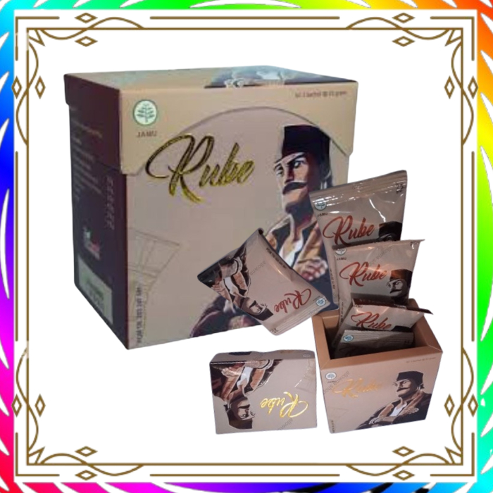 

RESMI BPOM Kopi Rube 1 Box 5 Sachet Original - Kopi Rube Stamina Pria Bpom Halal Trust