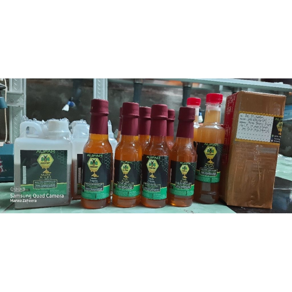 

Madu Murni 330 gram Alifah Honey Madu Randu / Madu Kaliandra