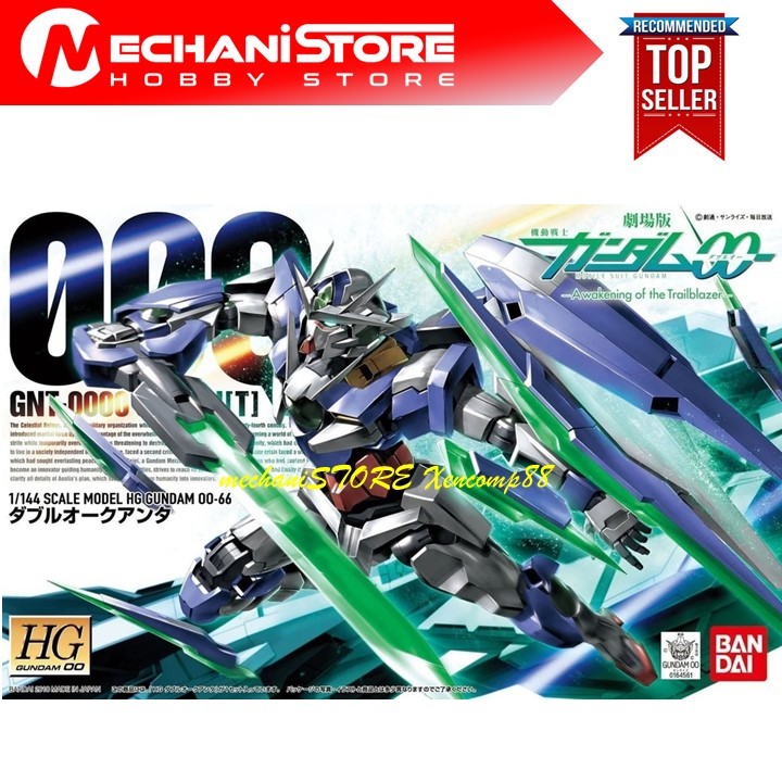 Gundam HG Qant HG 1/144 GNT-0000 OO QANT Gundam QANT Bandai