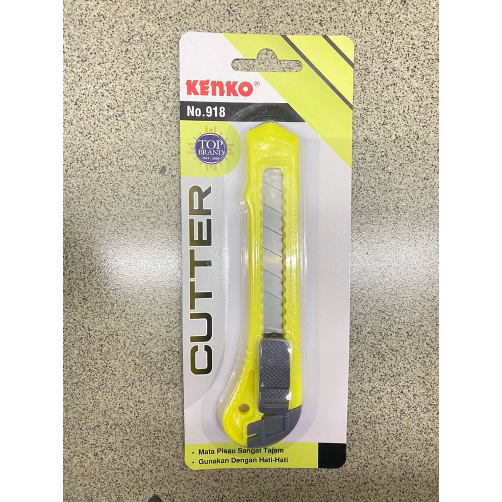 

Kenko Cutter No.918 – Pisau Cutter Serbaguna Tajam & Praktis untuk Alat Tulis Kantor / Sekolah