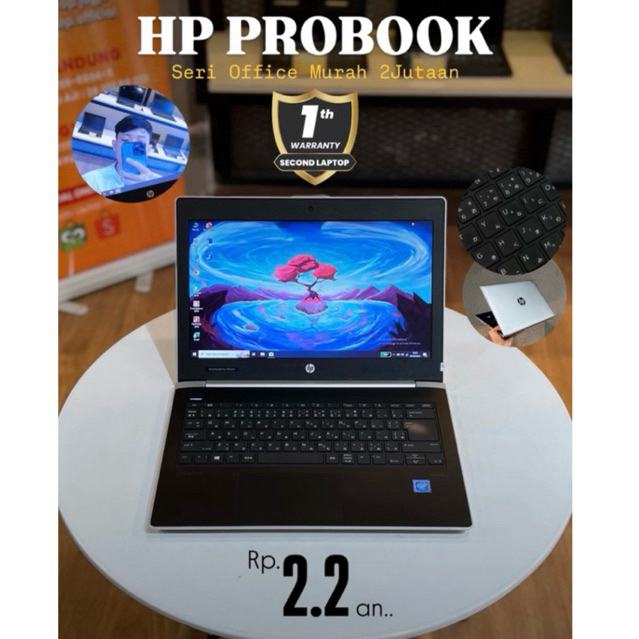 HP PROBOOK 2JUTAAN CELERON N3867U