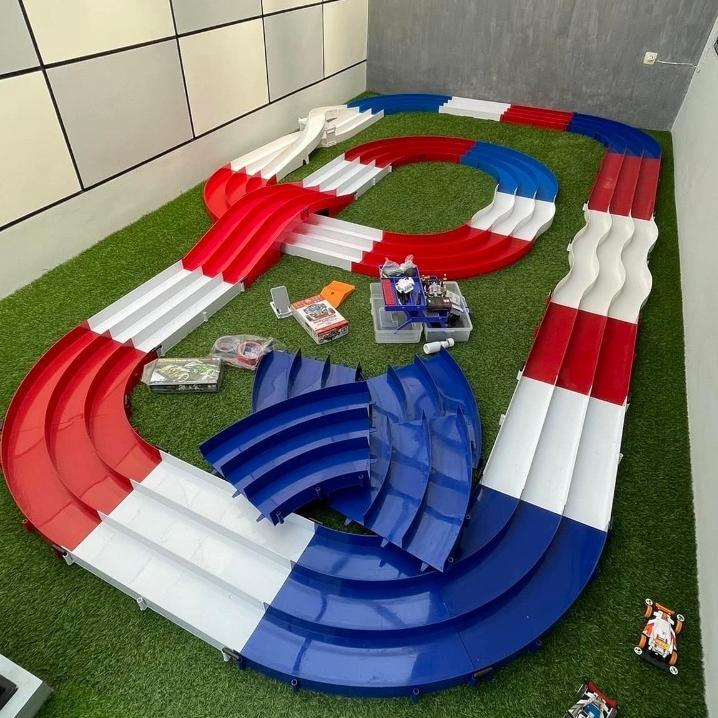 TRACK TAMIYA ORIGINAL 3 LANE JAPAN LAYOUT CUSTOM ASLI