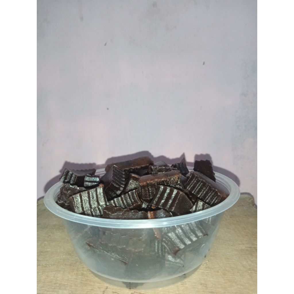 

Dodol coklat kering