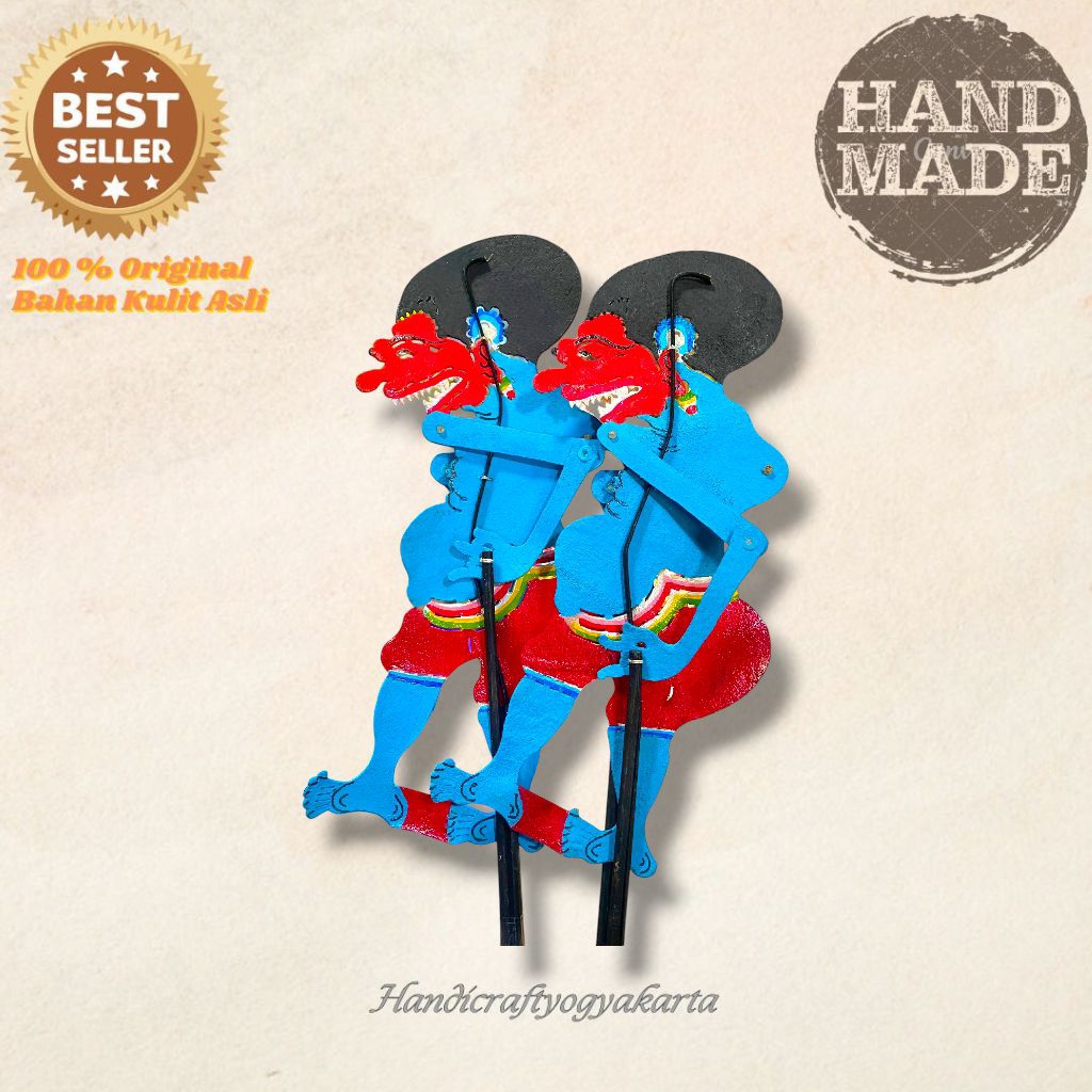 WAYANG KULIT SAPI  SETAN WEDON ATAU SETANAN