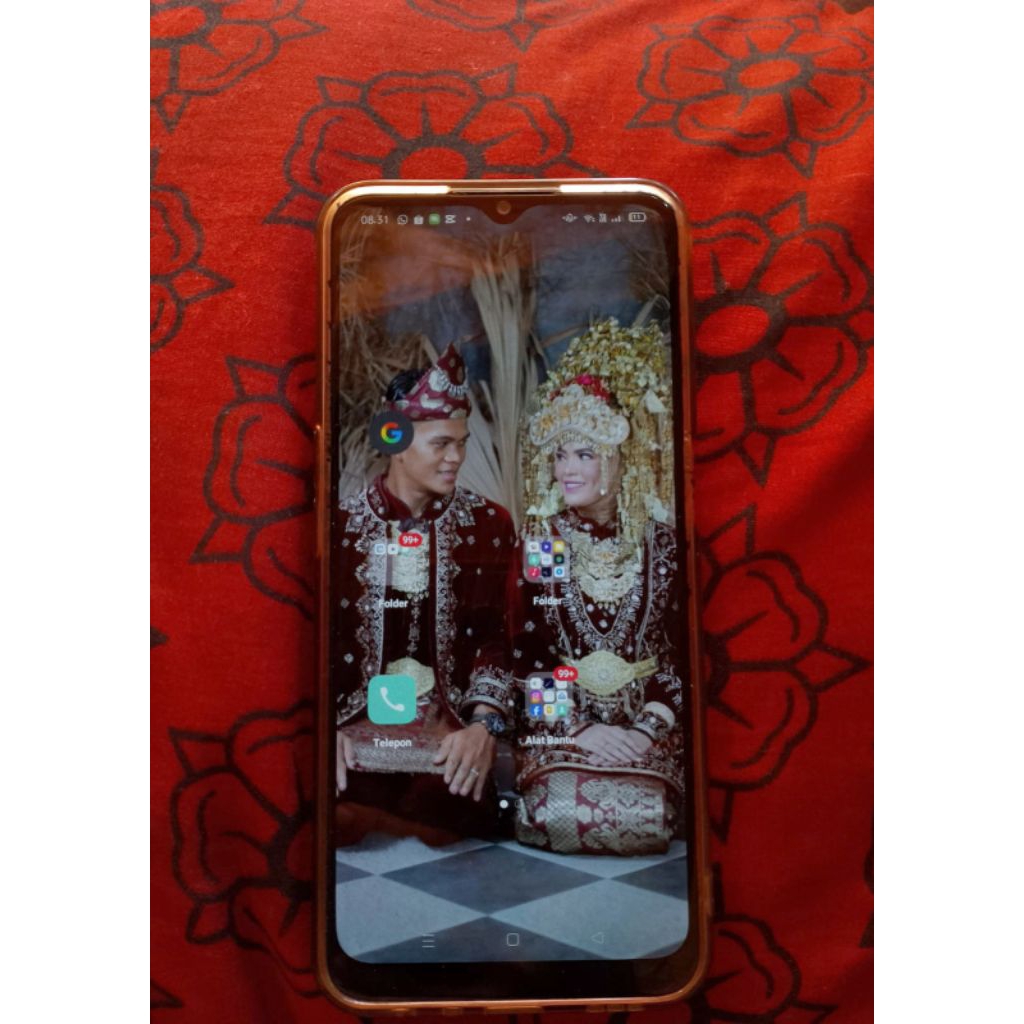 Hp Oppo A16 3/32 GB SECOND