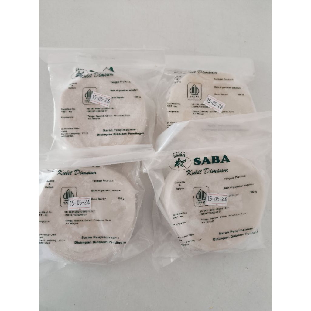 

Kulit Dimsum SABA 300gr
