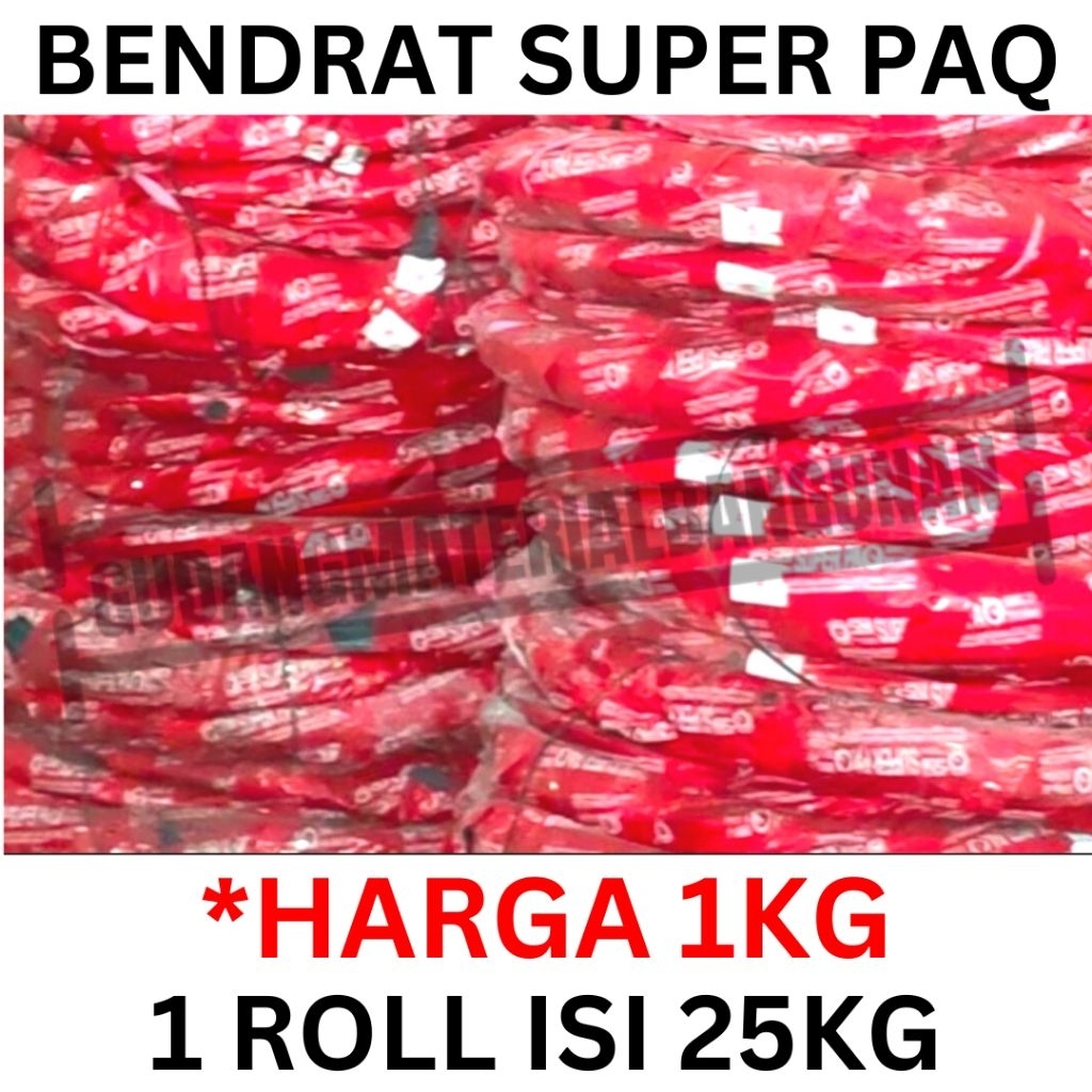 kawat bendrat besi SUPERPAQ SUPER PAQ ASLI 1kg