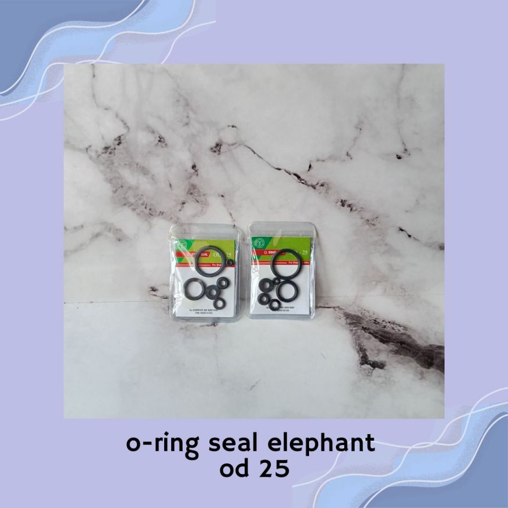 O-ring seal elephant ecer od 25