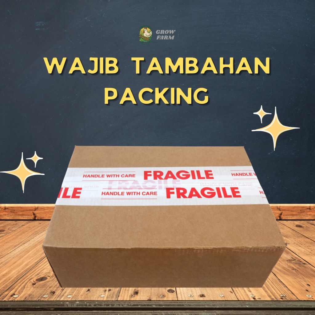 

TAMBAHAN WAJIB PACKING AZOLLA