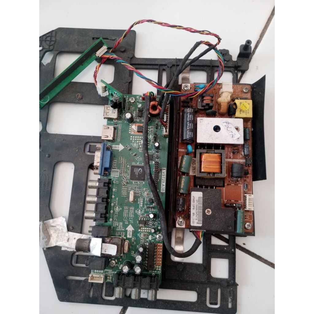 mesin tv politron pld 19d253 copotan