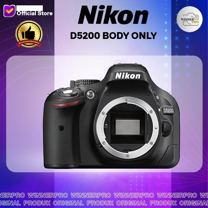 KAMERA NIKON D5200 BODY ONLY