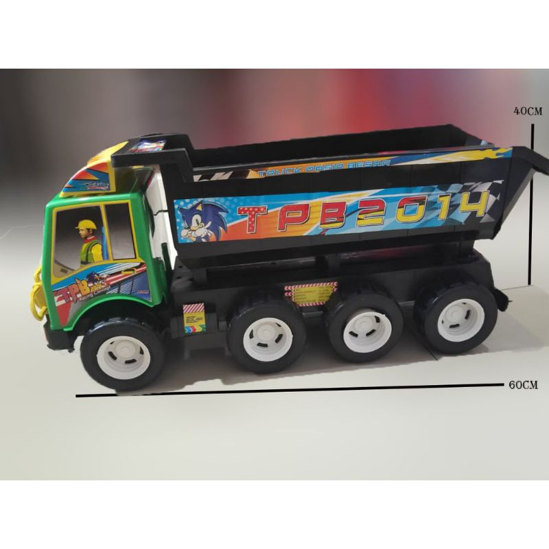 Mainan truk pasir jumbo/sekop bak besar TPB 2014 H