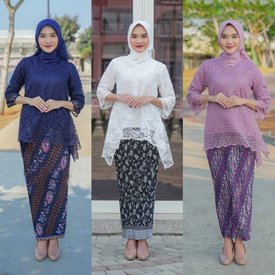 atasan kebaya rinjani / kebaya brukat terbaru / atasan rinjani / kebaya brukat / atasan kebaya jumbo