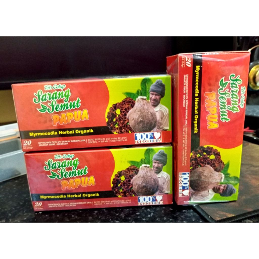 

Teh Celup Sarang Semut Papua Kencono Sari Original