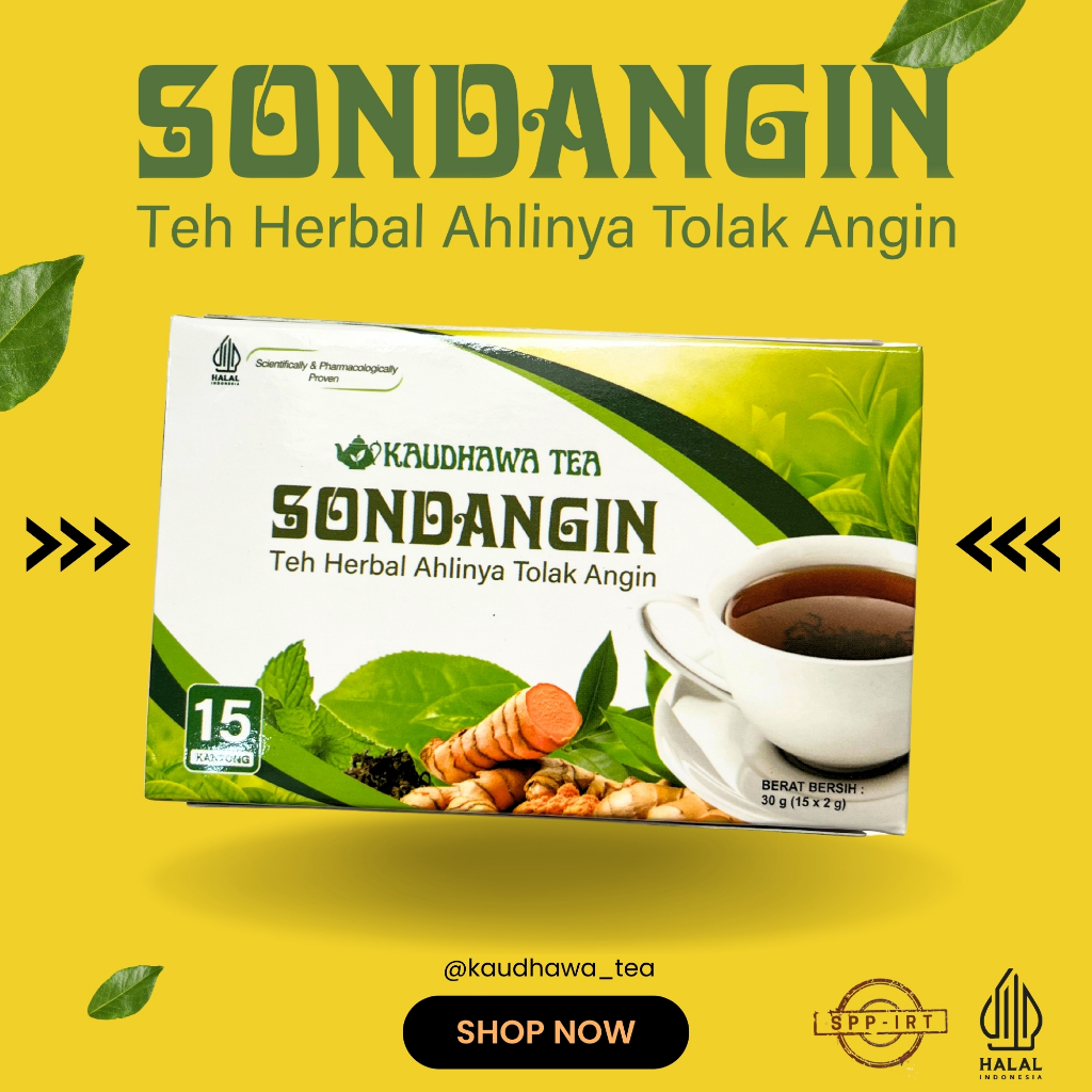 

Teh Sondangin – Teh Herbal Ahlinya Tolak Angin