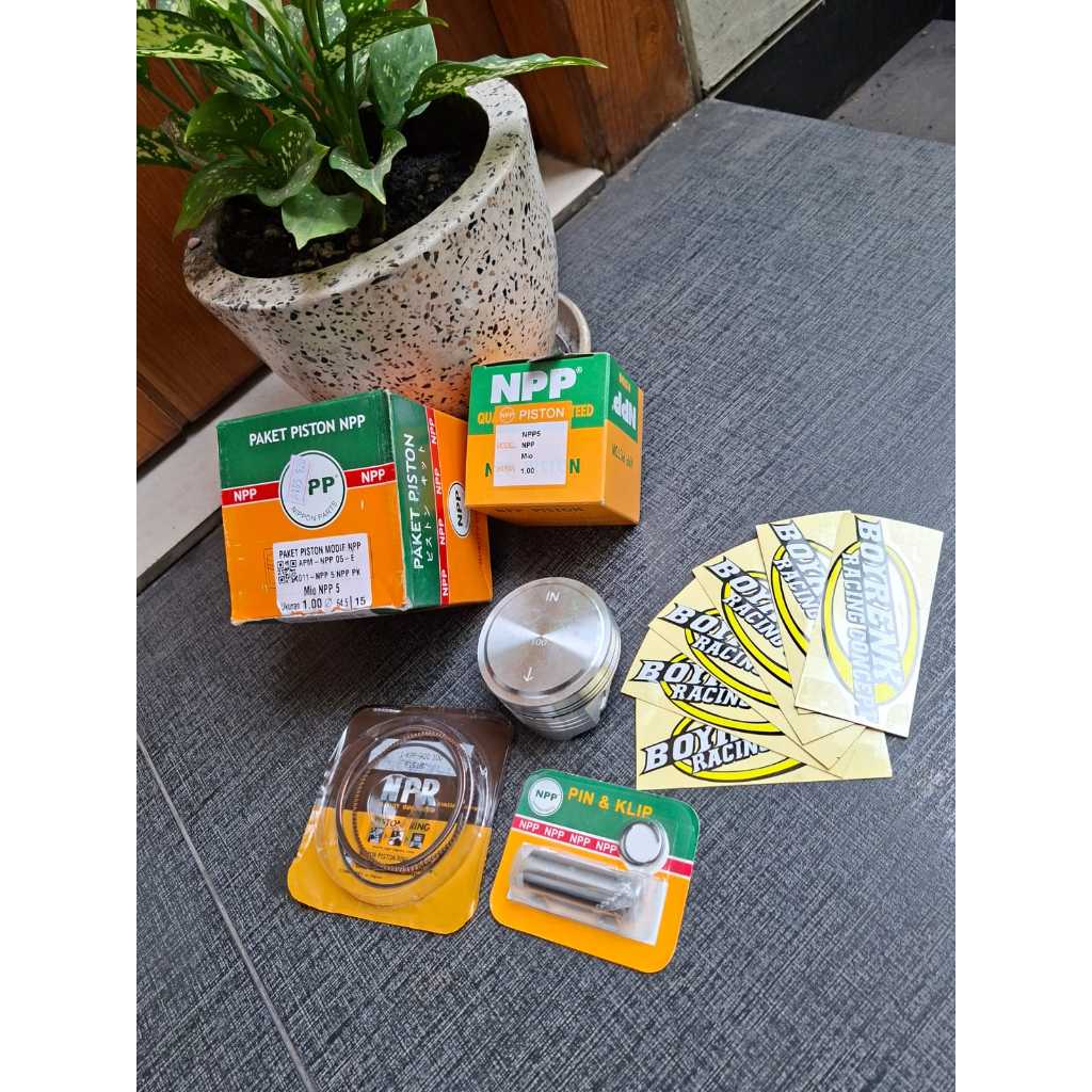 PISTON KIT CUSTOM MIO NPP TYPE 5 63.5 - 65 NPP - BOYRENK SURABAYA