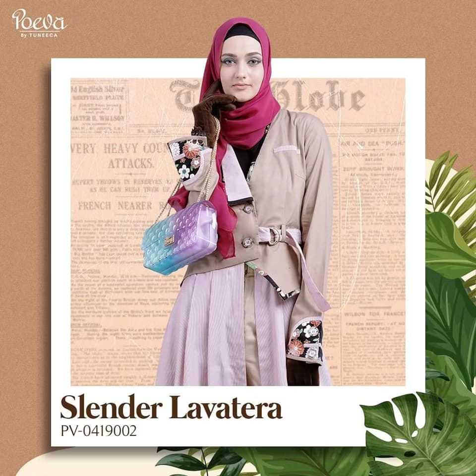 [POEVA BY TUNEECA]SLENDER LAVATERA_PV 0419002 [Uk. L]