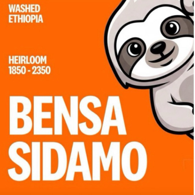 

Kopi Arabica Single Origin Ethiopia Sidamo Bensa Heirloom Washed Filter Roast - 200g (roasted whole beans)