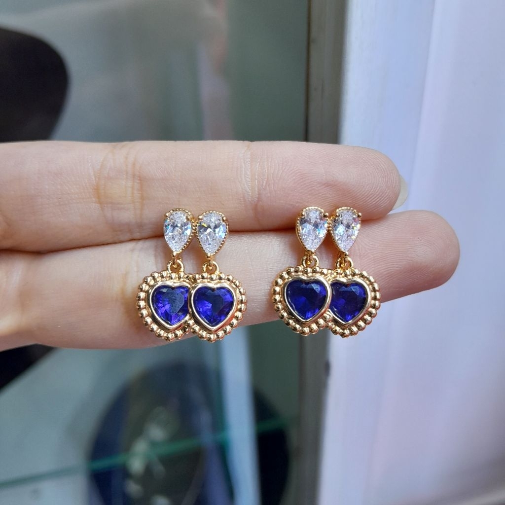 ANTING PERMATA BIRU