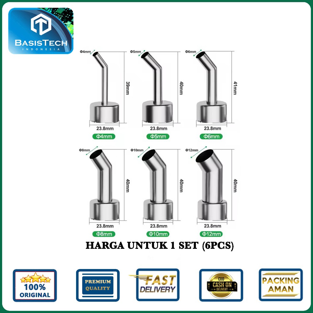 NOZZLE BLOWER QUICK 2008D+ - 2008 - 858 - 858D - 8586D+ - 881D - 856AD - 861X - 705 - RELIFE 858