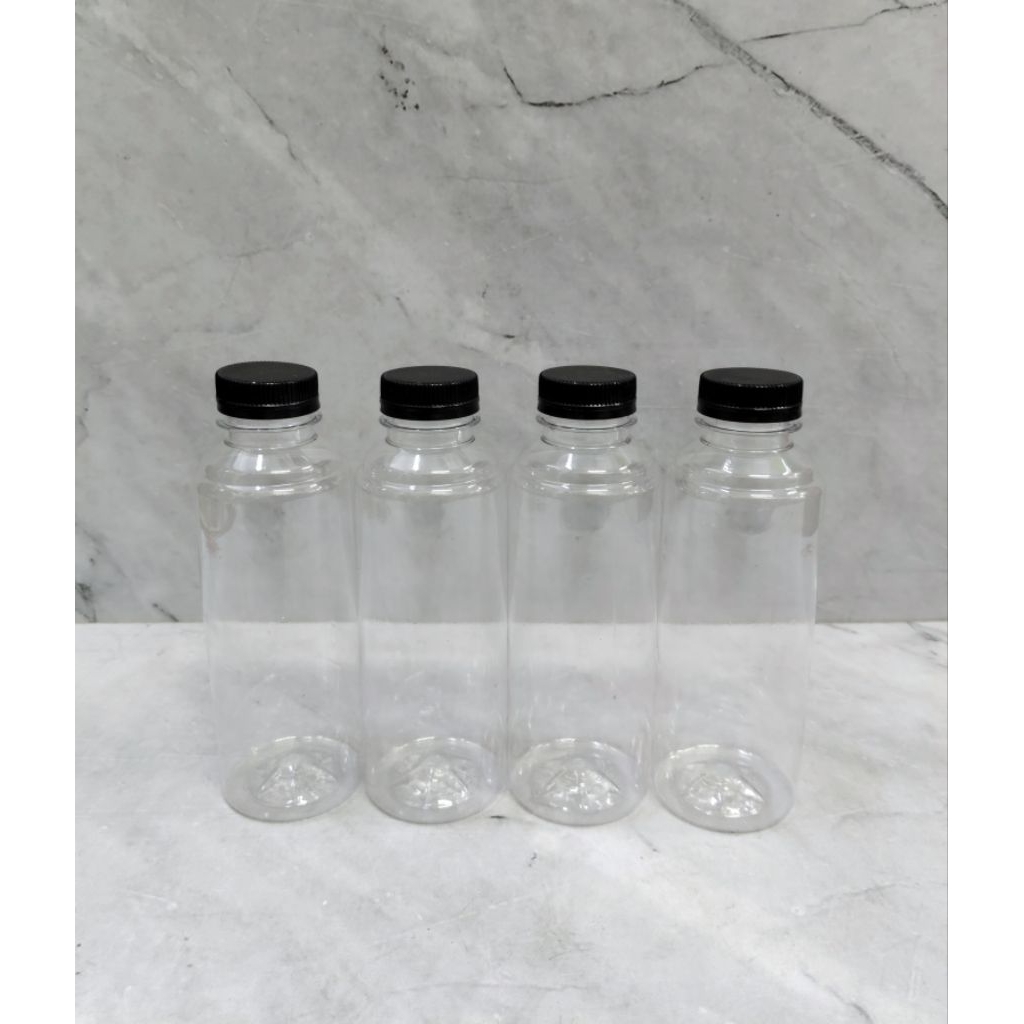 BOTOL JAMU 250 ML / BOTOL PLASTIK BENING / BOTOL MADU