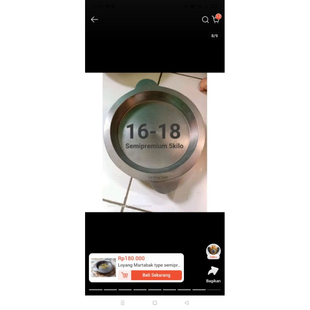 loyang martabak semi premium