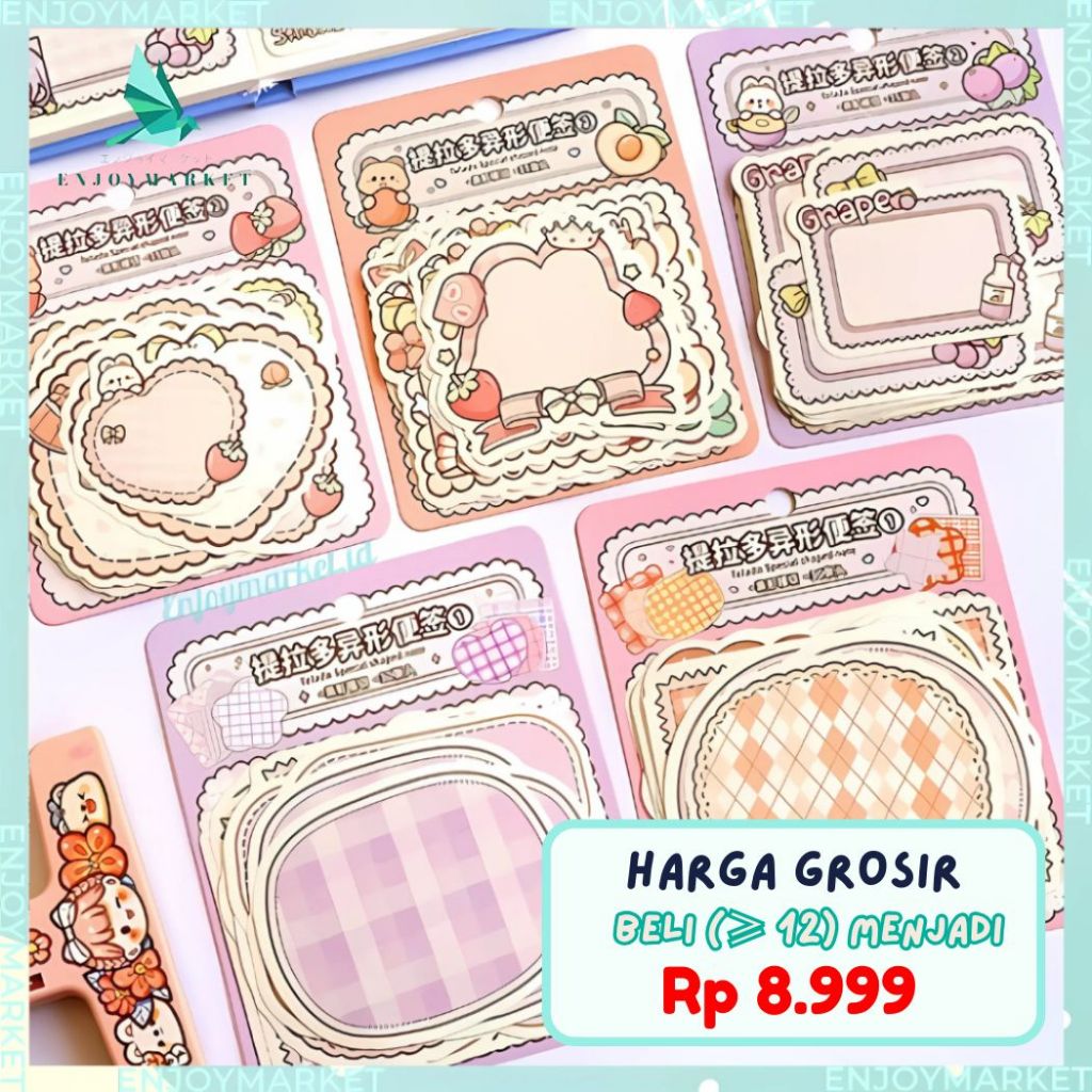 

Memo Kertas Notes Cantik Aesthetic Lucu TLD124