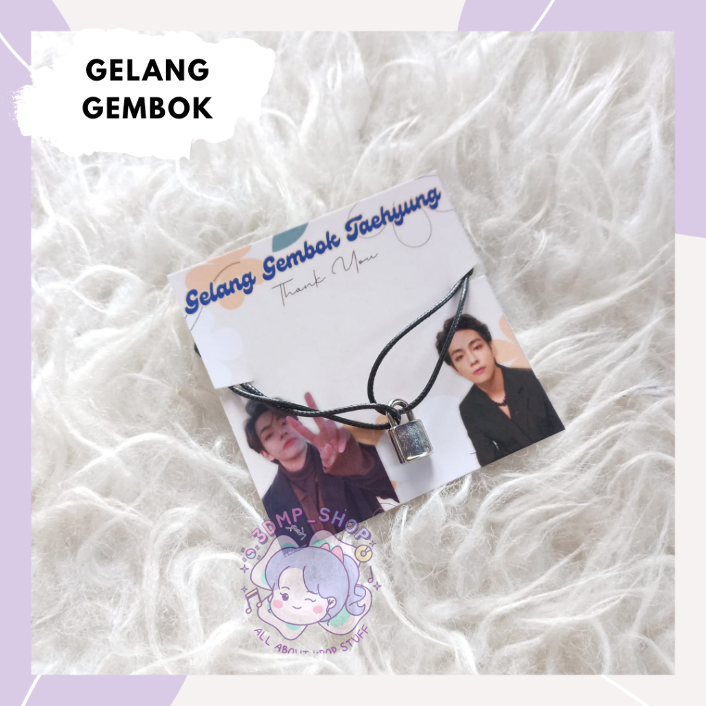 Gelang gembok V Bts Taehyung