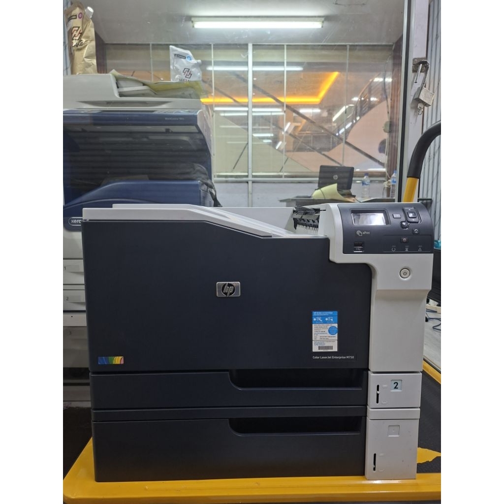 Printer (A3) HP LaserJet M750 cocok buat undangan dan percetan stiker