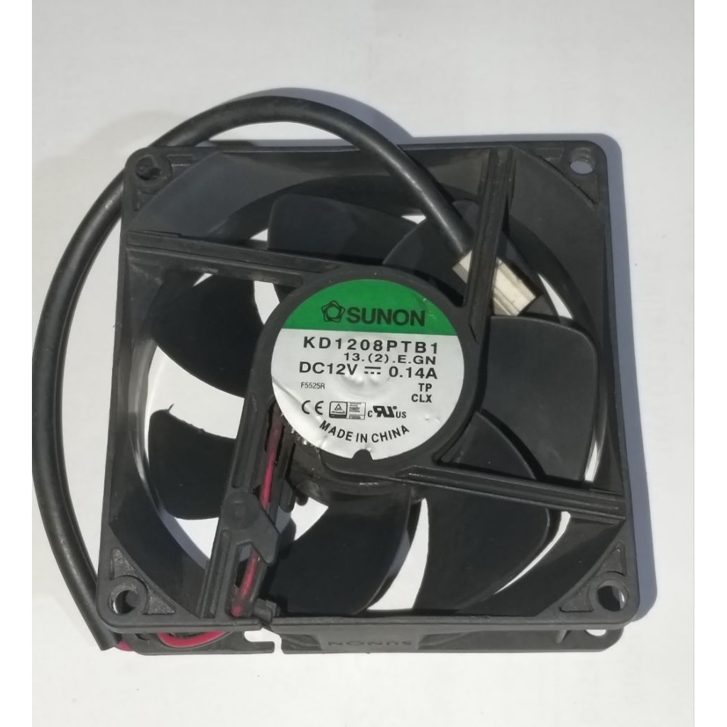 KIPAS FAN 8X8 DC 12V 0.14A BEKAS COPOTAN