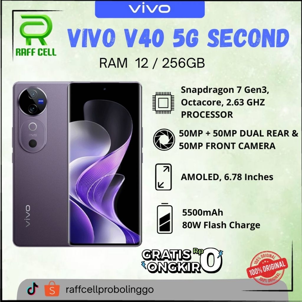 VIVO V40 ZEISS SECOND