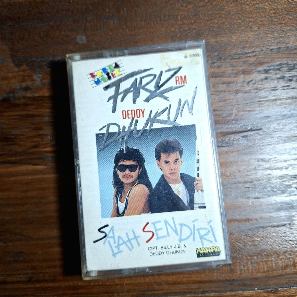 Kaset Pita Fariz RM & Deddy Dhukun - Album Salah Sendiri