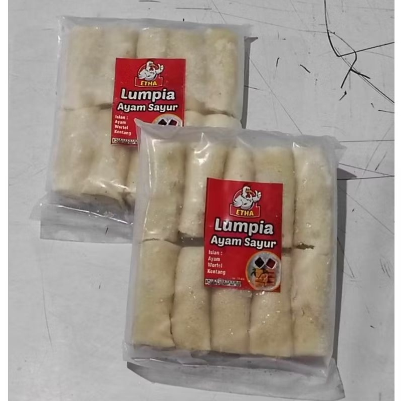 ETHA lumpia ayam sayur isi 10