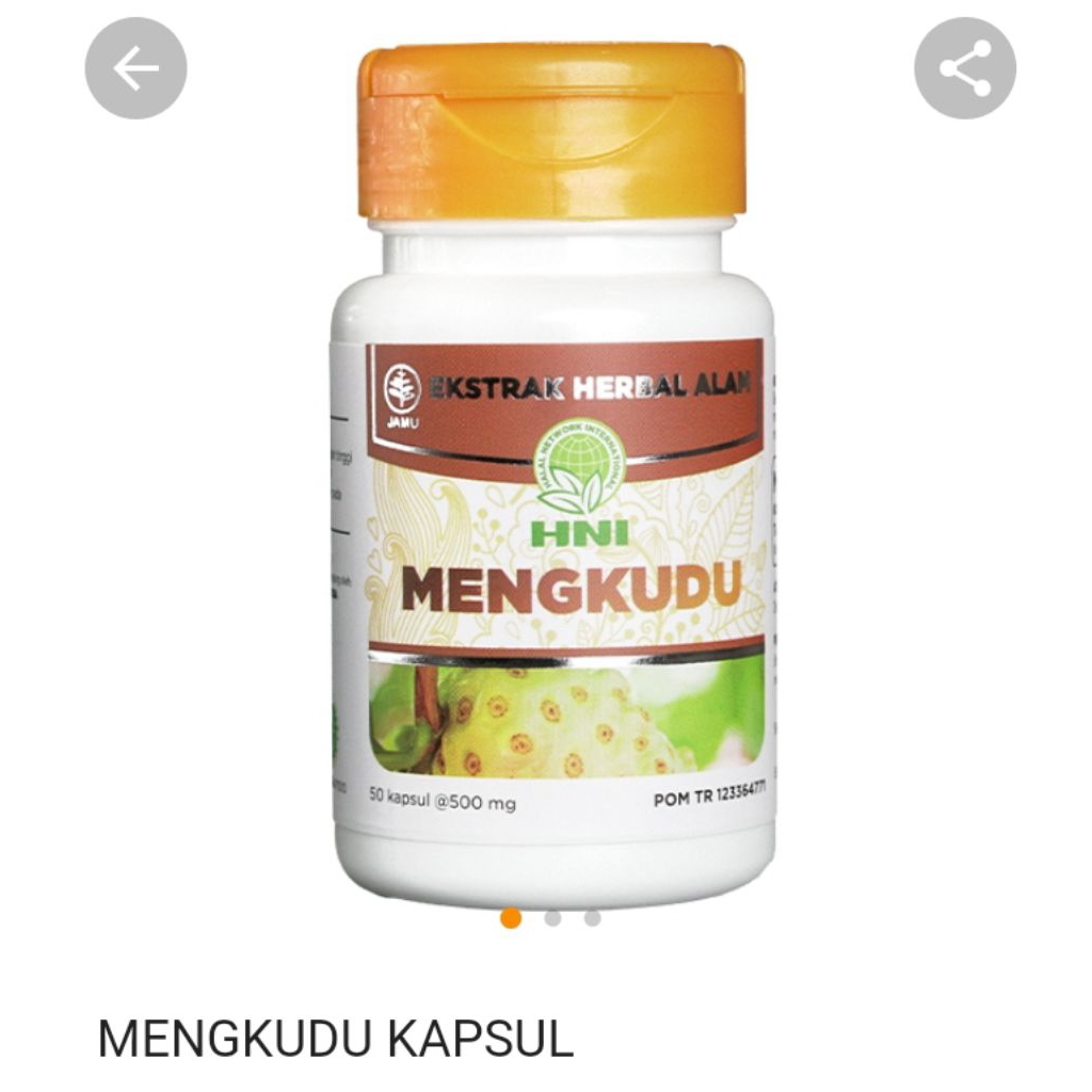 

Mengkudu kapsul