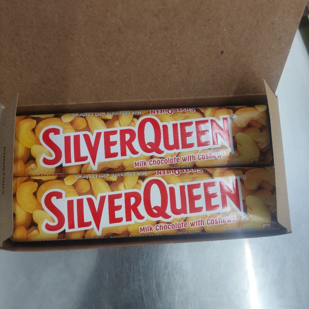 

SILVERQUEEN CASHEW/ALMOND 55G ISI 10 pcs