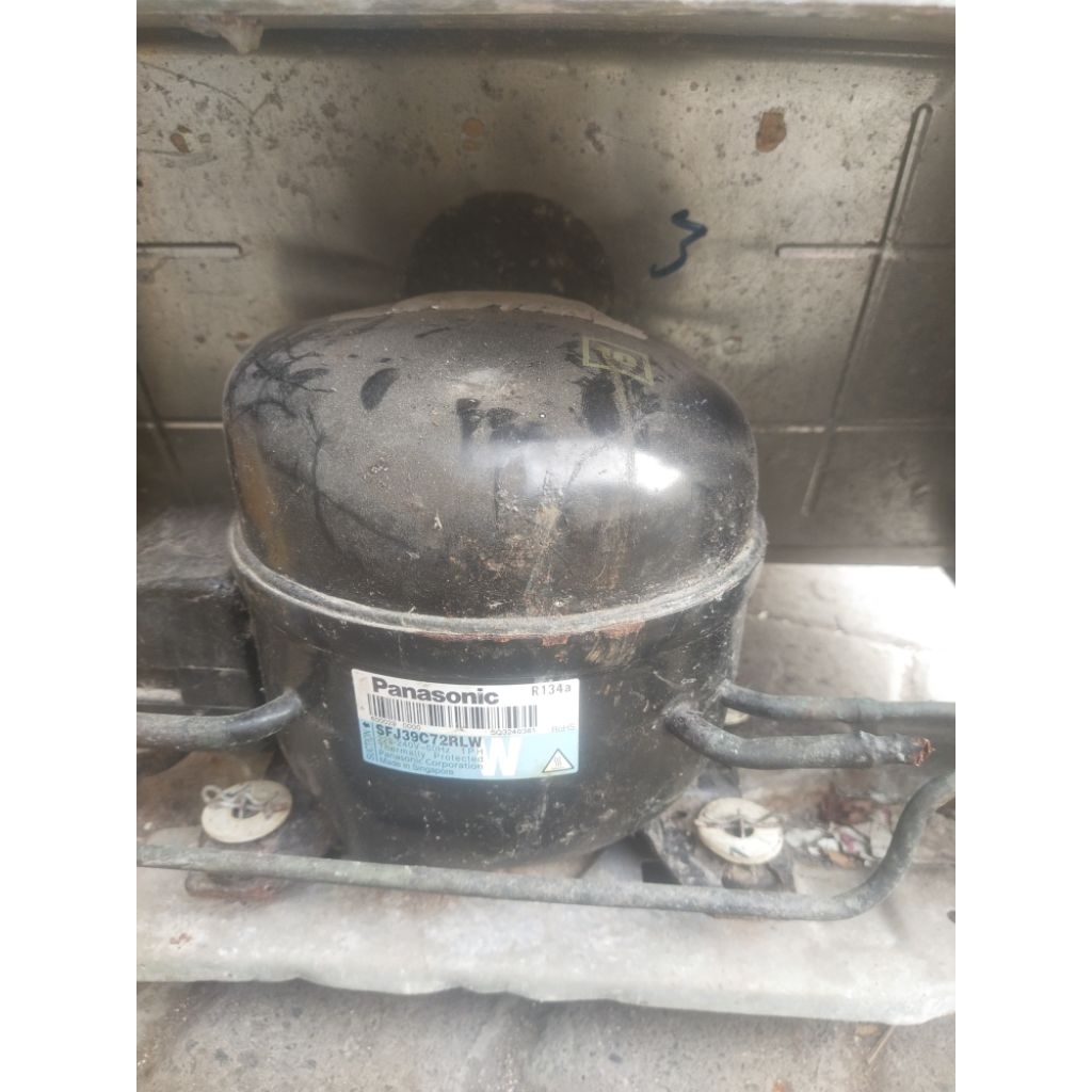 kompresor kulkas panasonic inverter pintu 2 original