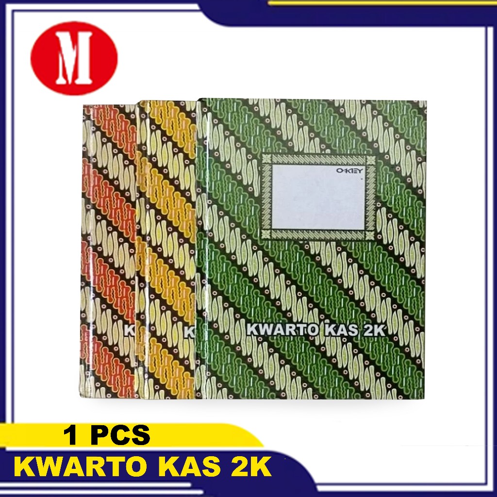 

Okey Buku kas 2 kolom Hard cover isi 100 lembar