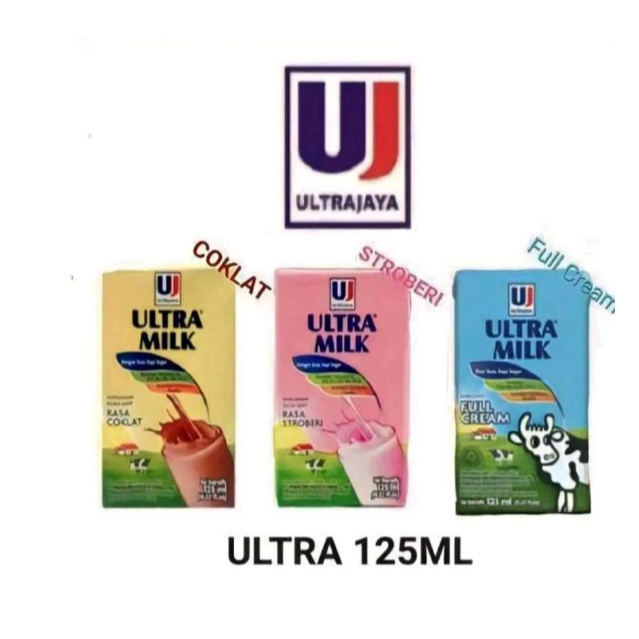 

SUSU ULTRAMILK 125 ML, 1 DUS ISI 40