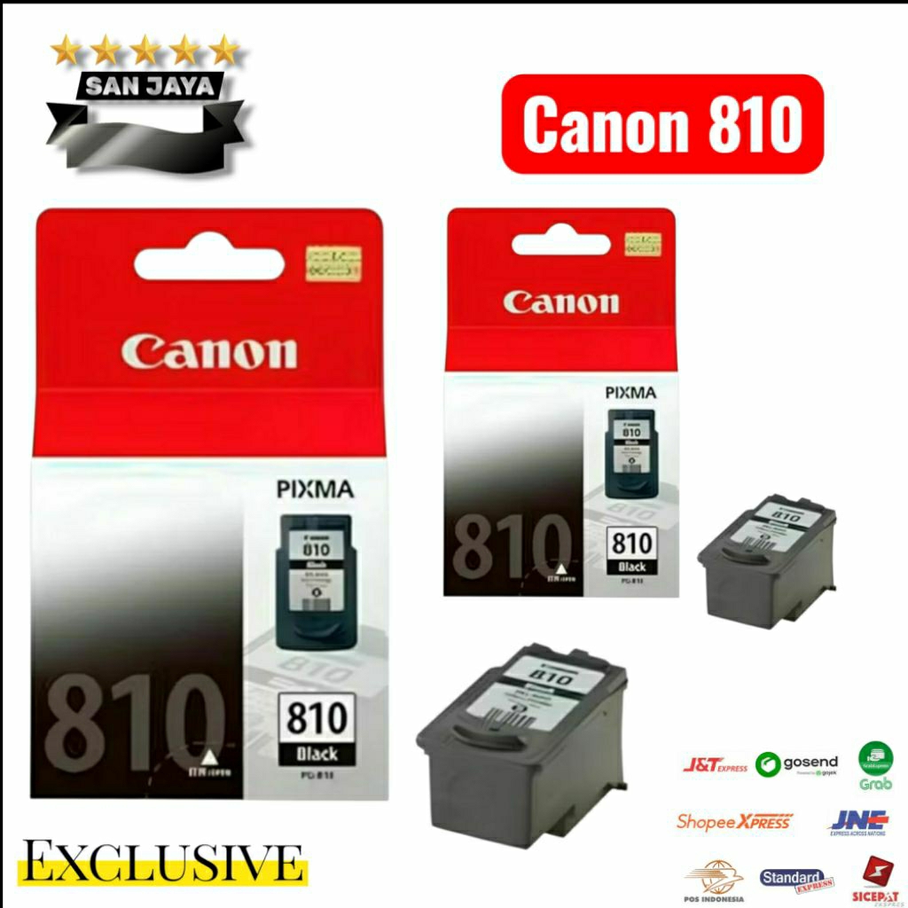 Tinta Canon Pixma 810 Black Cartridge IP 2770 IP 2772
