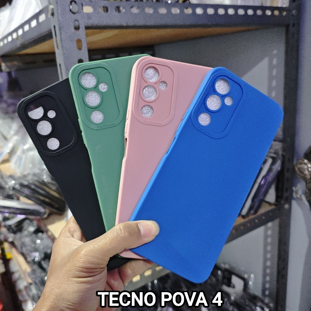 SOFTCASE PRO CAMERA TECNO POVA 4 / TECNO POVA 4 PRO