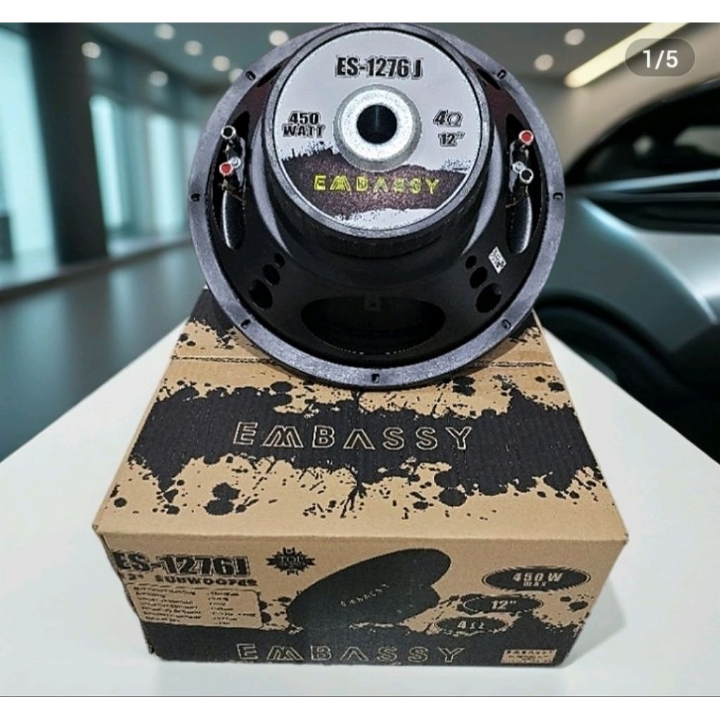 Subwoofer embassy 12 inch