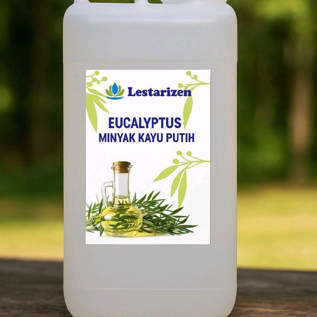minyak cajuput oil minyak eucalyptus oil lestarizen kayu putih 1liter
