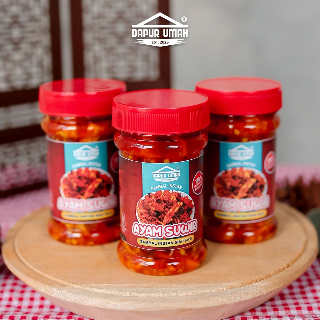 

Sambal Ayam Suwir, Sambal Instan Ayam Suwir Enak Murah 150gr