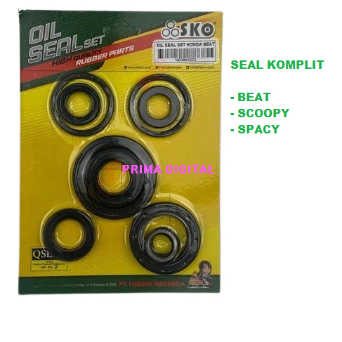 OIL SEAL SIL KIT KOMPLIT BEAT SCOOPY SPACY KARBU SKO FUBORU ORIGINAL