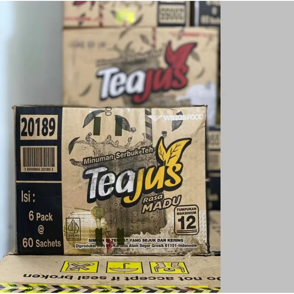 

Tea jus madu 1 dus / teh jus madu 1 pak