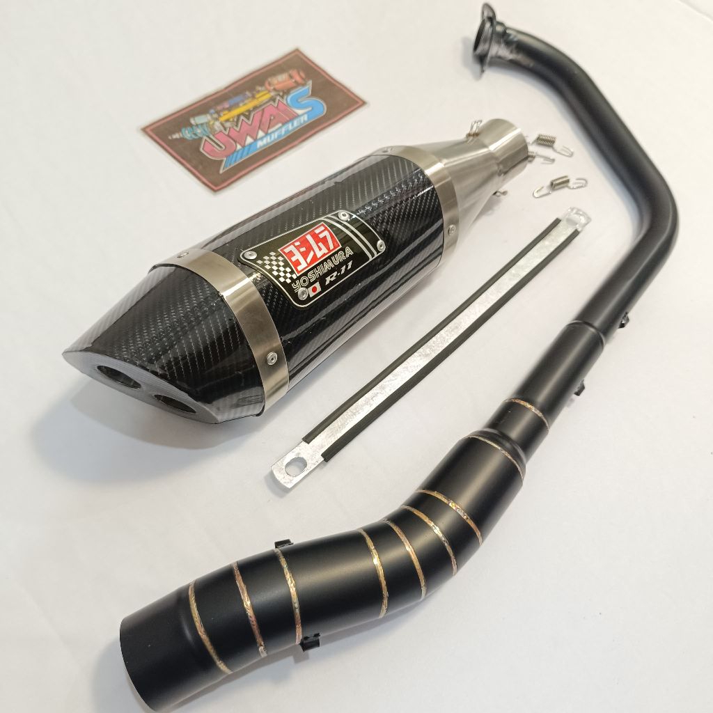 Racing Exhaust Yoshimura R11 Carbon All New YZF R15 VVA R15M R15 M V4 Facelift V2 V3 XSR155 XSR 155 
