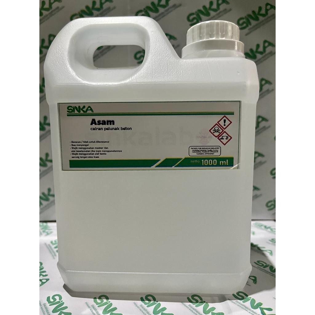 ASAM KIRIM LUAR JAWA ASAM PENGHANCUR BETON CAIRAN CUKA PELUNAK BETON