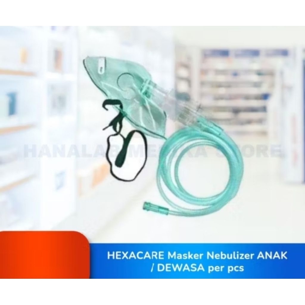 Masker nebulizer bayi/anak/dewasa